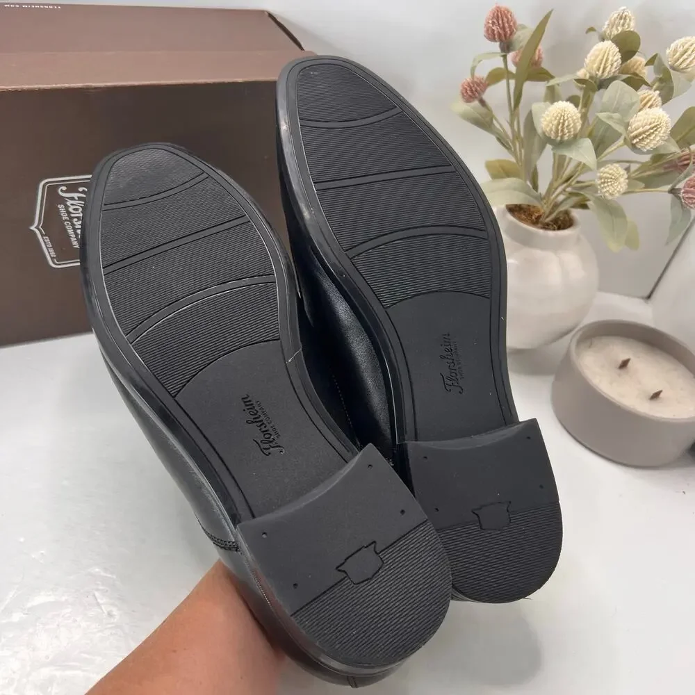 Florsheim Zaffiro Venetn Moc Toe Venetian Loafer Black 15207 Men's 14M Tried On